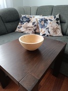 Miska na owoce wykonana z lipy 