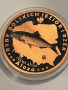 Ryba aloza. Miedź fi 32 mm. 2013 Gyges