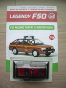 Polonez Caro Plus Nadzór Ruchu Legendy FSO nr 63 1/43
