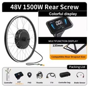 Nowy zestaw do konwersji przerobienia roweru na elektryczny o mocy 1500w 29