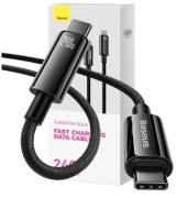 BASEUS Szybki Kabel USB-C 1m PD 240W do Ładowarki Laptopa Szybkie Ładowanie