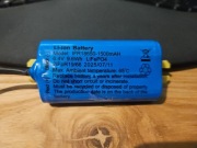 Bateria IFR18650-1500mah 6.4v 9,6Wh LiFePO4 Li-ion złącze 3pin