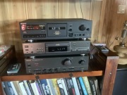 Zestaw Hi-Fi Sony TC-K511S 3HEAD Dolby S + Technics SU-610 + CD MASH