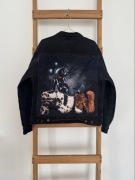 Kurtka jeansowa Levis czarna L Mickey Mouse KAWS MYSZKA