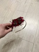 Opaska do włosów z piórkiem