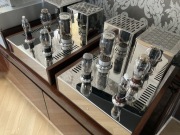 Monobloki lampowe MPW GM70,300B preamp 