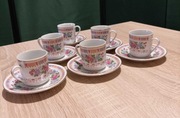 Serwis herbaciano-kawowy porcelana Chińska na 6 osób