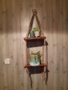 Półka, kwietnik, handmade