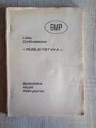 PUBLICYSTYKA, Lidia CIOŁKOSZOWA [Wyd. SZANSA - Warszawa 1985] (60)