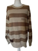 Engbers duży męski sweter w pasy r 50