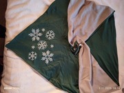 Ciepła polarowa chusta z zapięciem 