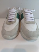 Sneakersy alex arigato  vintage biało zielone leopard rozmiar  41