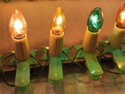 Lampki choinkowe antyk gwiazdki kolumny z2 krotkie