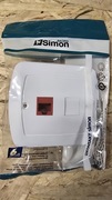 Gniazdo komputerowe RJ45 pojedyncze Simon Kontakt Akord AF51/11