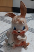 Figurka skarbonka ceramiczna Króliczek Nowa