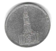 5 MAREK z 1936F rok KOŚCIÓŁ GARNIZONOWY  ŁADNY STAN KG.01