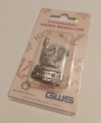 Stocknagel Hiking medallion. Zugspitze Garmisch Partenkirchen. Głuszec.