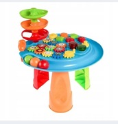 Edukacyjny Stoliczek Interaktywny Smiki Sorter Zjeżdzalnia Gwiazdki Zębate