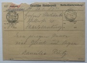 4.TELEGRAM Deutsche Reichspost Berlin Charlottenb.