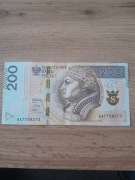 200 zł 2015 seria AA