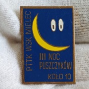 Odznaka PTTK WSK Mielec III Noc Puszczyków 