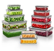 Zestaw Pojemników Na Żywność 8 Sztuk Pojemniki Na Posiłki