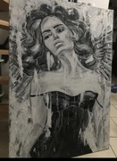 Obraz Kobieta Anioł 