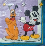 Serwetki papierowe MYSZKA MICKEY I PLUTO 16 szt