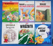 Asterix – zestaw 6 komiksów – Tom 11,12,16,17,19,25