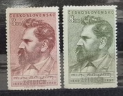 Czechosłowacja '50, Mi 628-629**