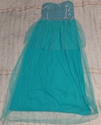 Sukienka suknia balowa na bal przebierańców karnawałowy XL