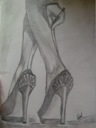 Fetysz rysunek na kartce A4