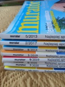 MURATOR 8 numerów (2013-2021) MAGAZYN DLA KOLEKCJONERA