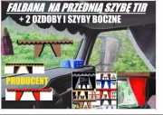 Falka na przednią szybę+2 ozdoby szyby boczne TIR bus Camper Producent