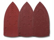 Papier ścierny na Rzep Delta do drewna Trójkątny 98x143 18szt PARKSIDE