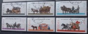 Polska 2573-2578 Warszawskie pojazdy konne 1980
