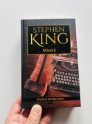 Stephen King Misery twarda oprawa Kolekcja Mistrza Grozy horror książka
