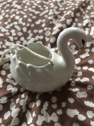 Doniczka wisząca łabędź rośliny sukulenty 10 x 7