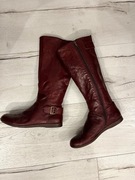 Ninę West brązowe kozaki skóra naturalna rozm. 37