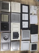 Włączniki i gniazda wraz z ramkami OSPEL mix