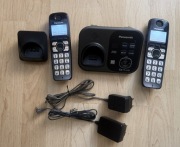 Telefon bezprzewodowy Panasonic KX-TG4731 z sekretarką + dodatkowa słuch. 