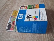 Tusz HP 49 oryginalny,  zapakowany 