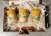 Zestaw świec  z węży naturalnej