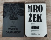 Sławomir Mrożek ZESTAW - Wybór dramatów | Krawiec Garbus Amor i inne