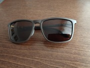 Okulary przeciwsłoneczne męskie brązowe - komplet polaryzacja UV