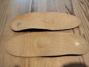 Wkładki do butów ze skóry profilowane 27.3 cm