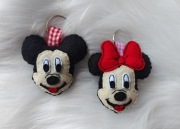 Myszka Miki, Myszka Minnie bajka Disney- brelok handmade