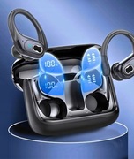 SŁUCHAWKI BLUETOOTH BEZPRZEWODOWE  5.3 SPORTOWE  DOKANAŁOWE ROZMOWY BASS