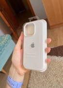 Case iPhone 16 pro etui silikonowe nowe białe white plecki logo