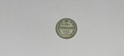 moneta srebrna 15 kopiejek 1908